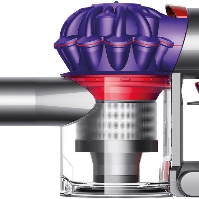 Dyson - V7 Car&Boat Cordless Hand Vac - Iron/purple