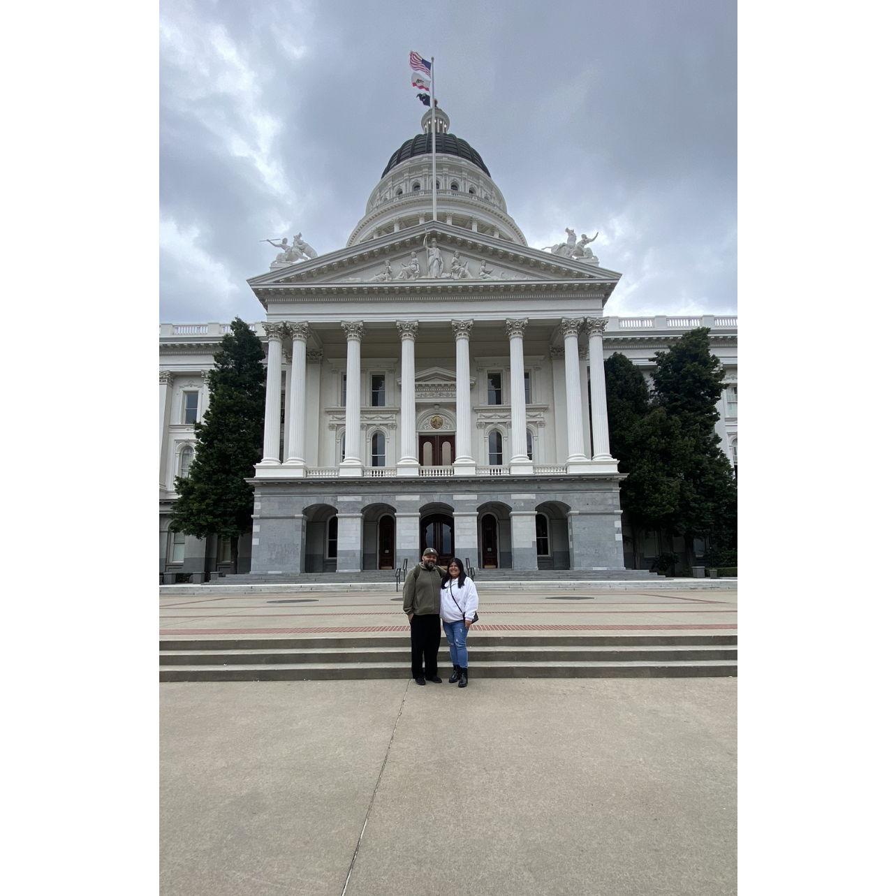 Trip to Sacramento.