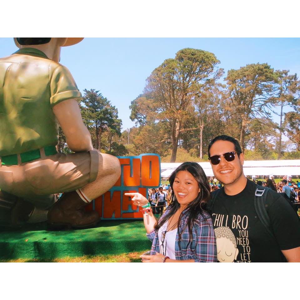Second Outside Lands outing! Circa 2015.