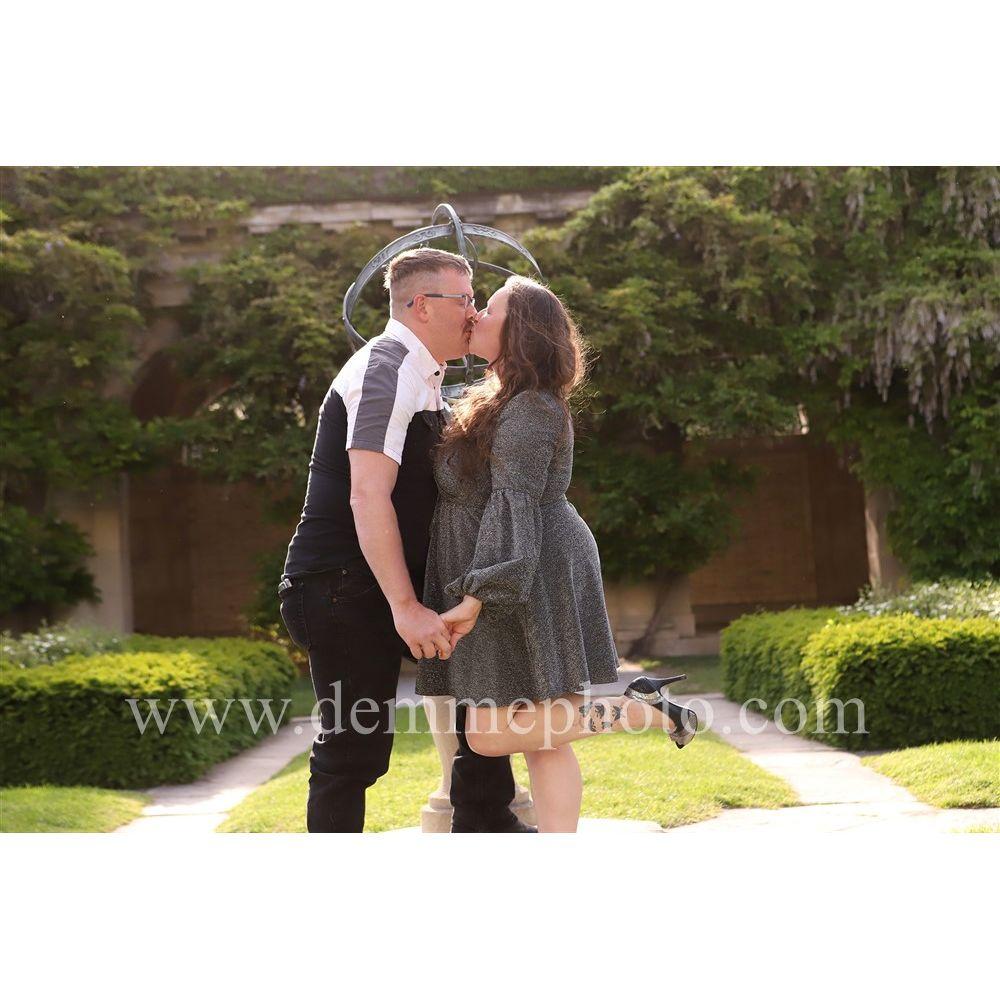 Engagement Kiss