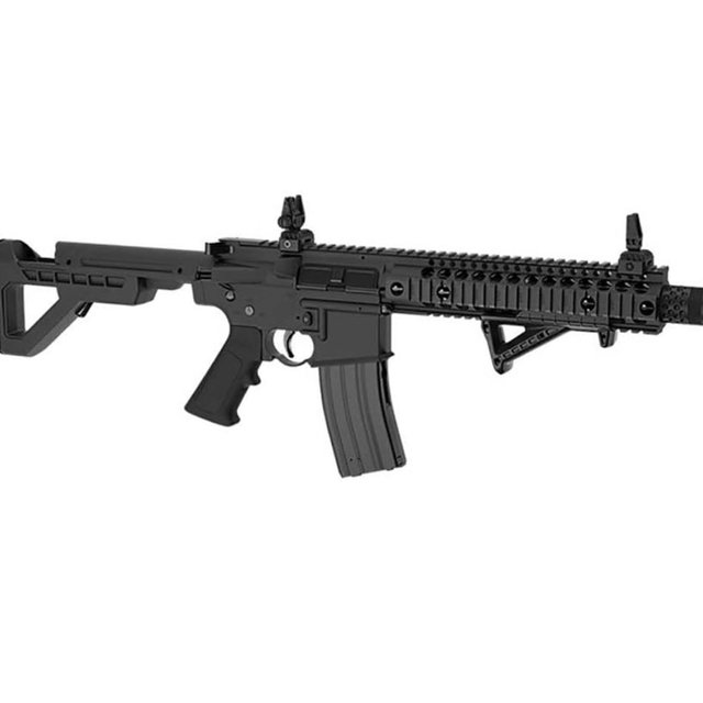 DPMS Full Auto SBR CO2-Powered BB Air Gun with Dual Action Capability