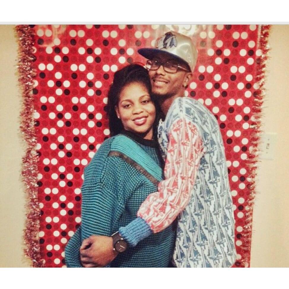 Couple Ugly Sweater Christmas Party 2014