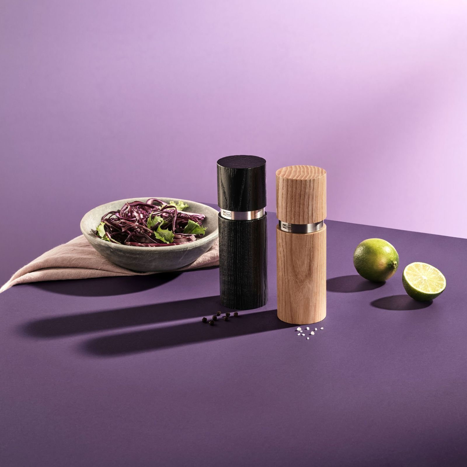 AdHoc, Textura Salt & Pepper Mill Set | Zola