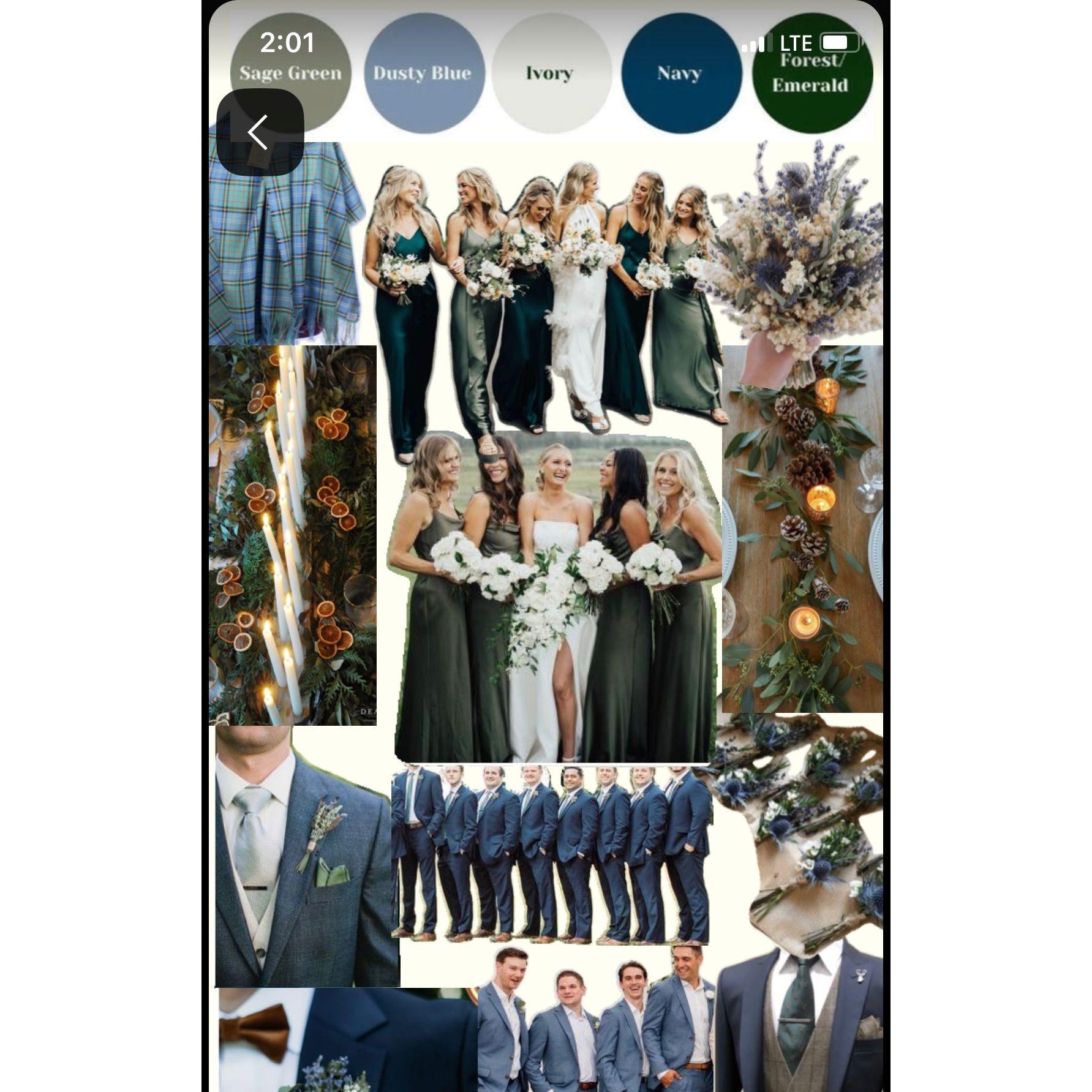 Wedding Color Swatch 2