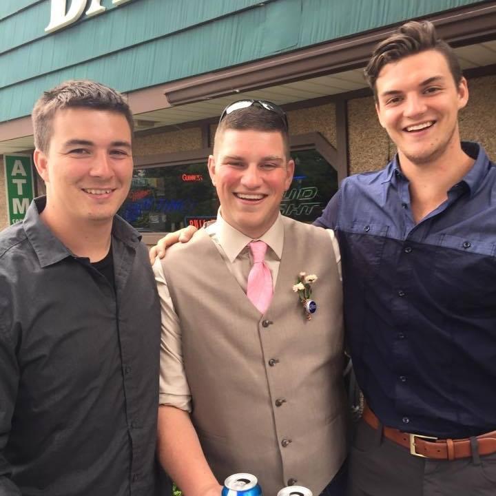 Corey and his brothers, Branden and Zach!