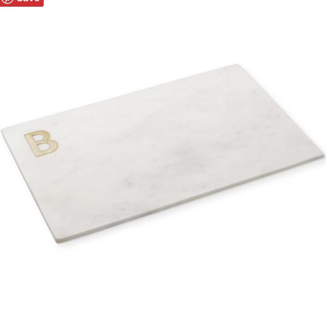 Marble & Brass Monogram Board