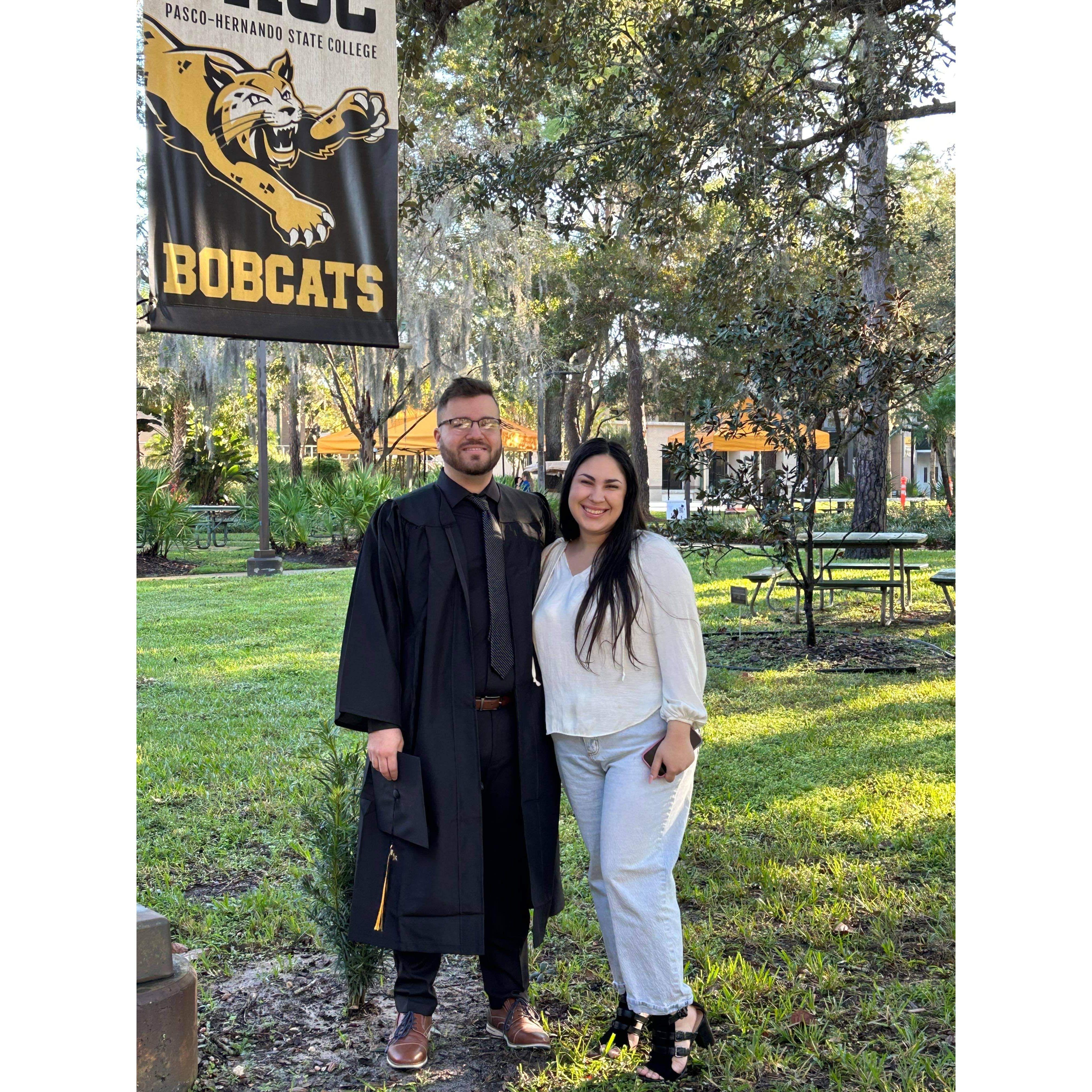 Daniel graduated with his bachelors in 2022 :)