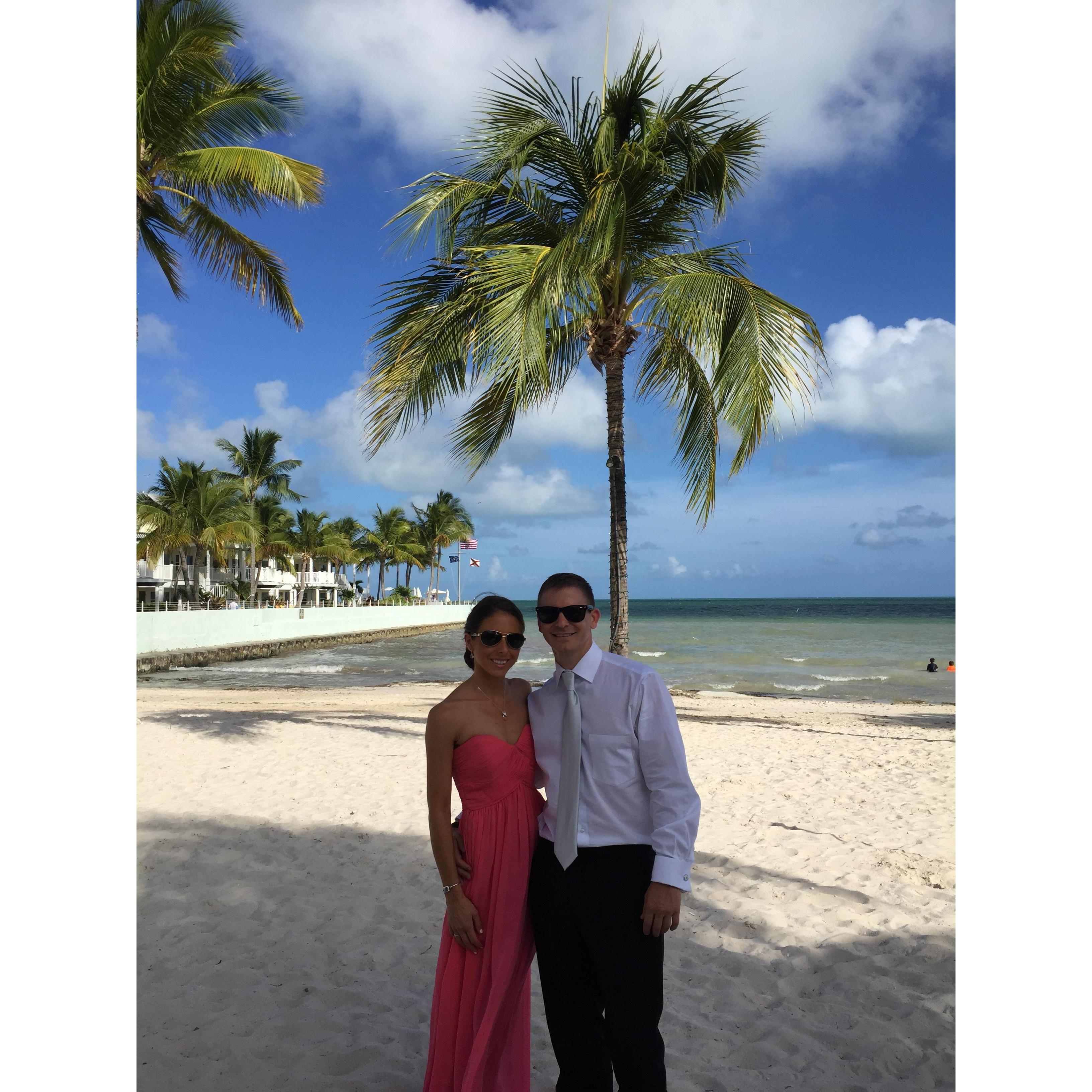 Richard's and Katie's wedding in Key West
