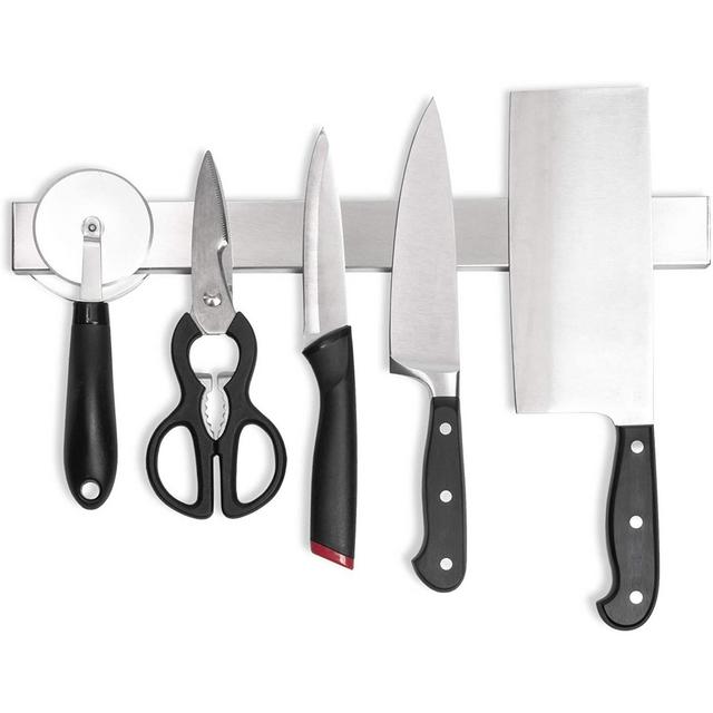 Juvale Wall Mounted Magnetic Knife Holder Strip