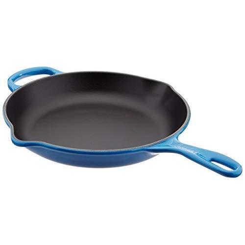 Le Creuset LS2024-2659 Signature Iron Handle Skillet, 10-1/4-Inch, Marseille