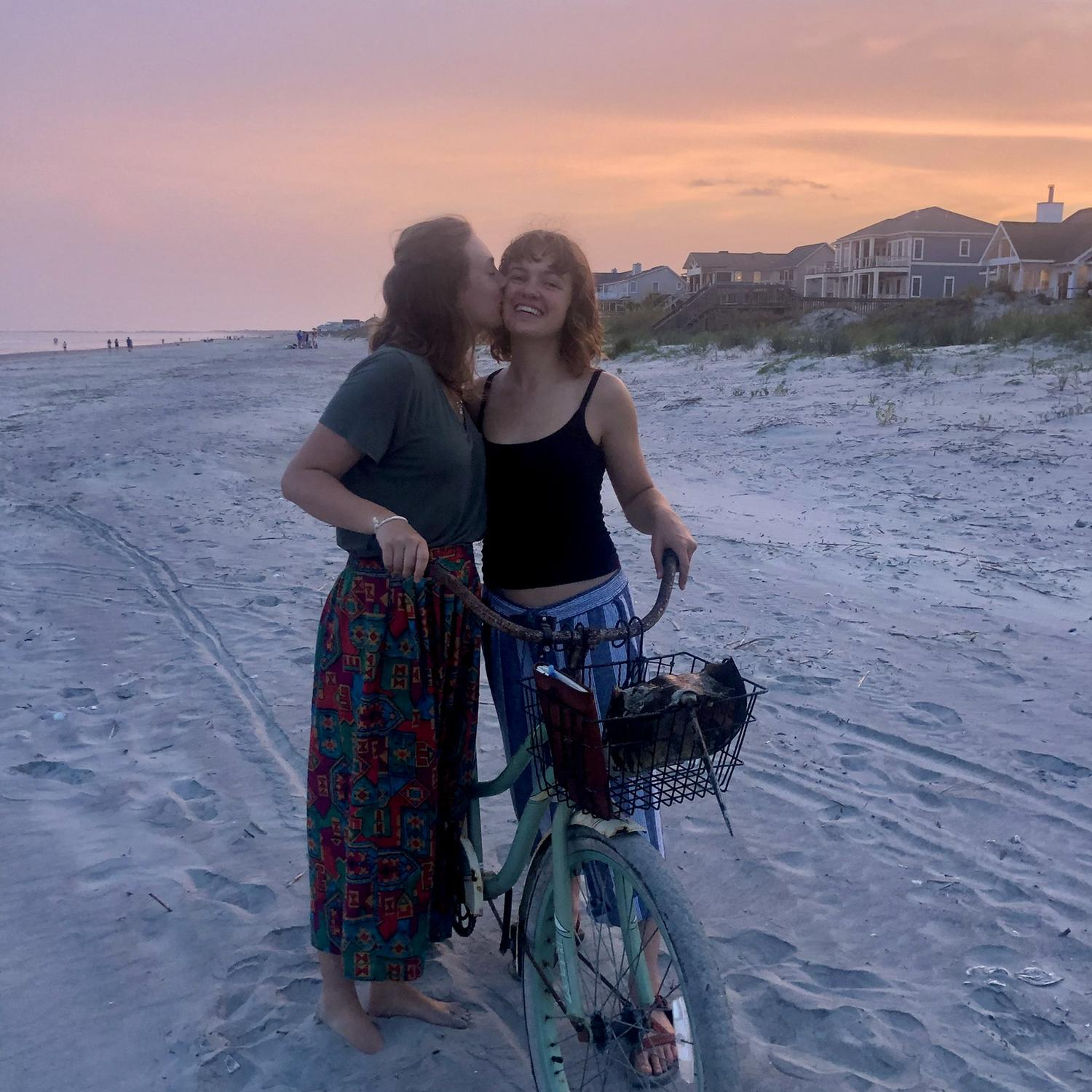 Lucille and Morgan in Charleston on one of the first of many Nelson family vacations.