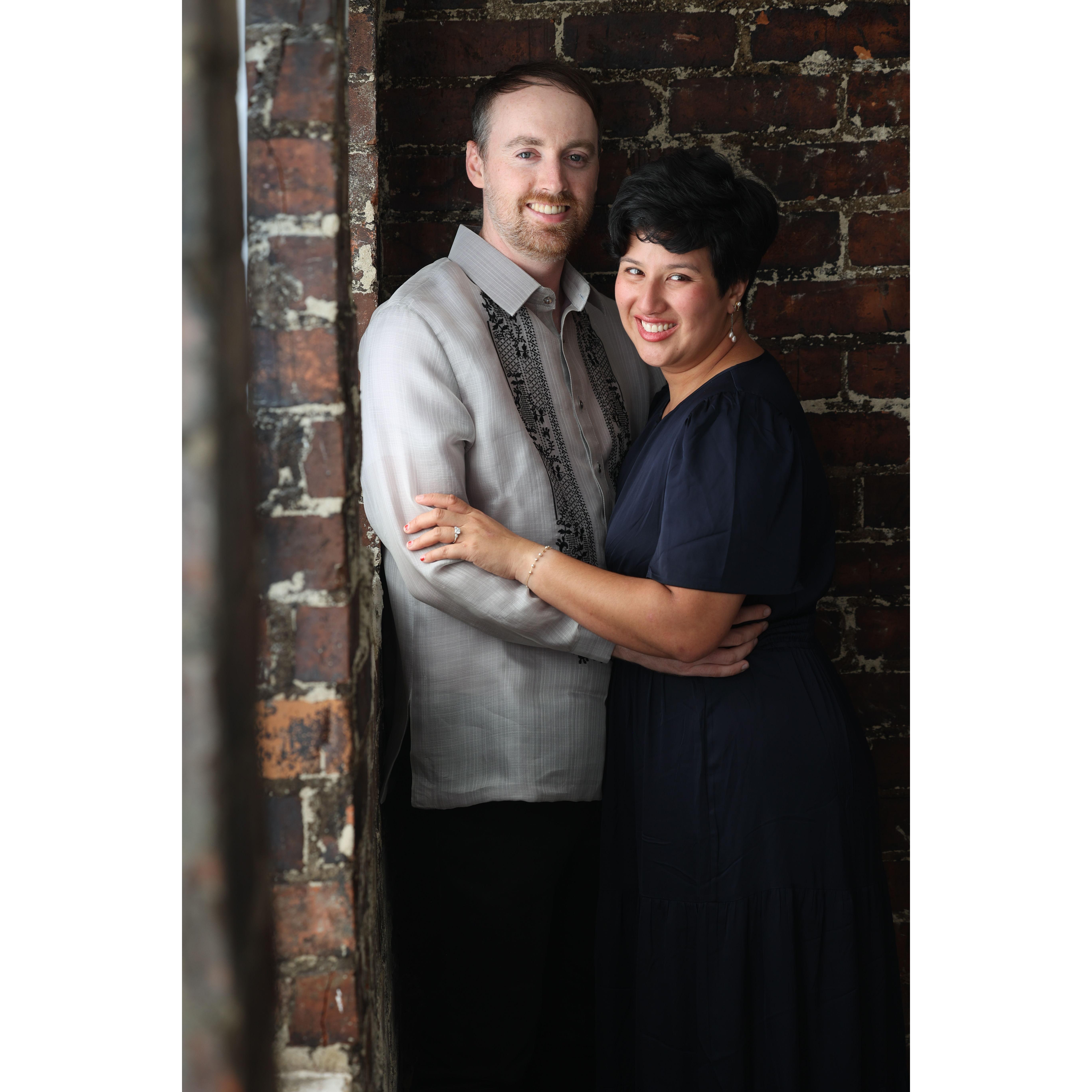 Engagement photo from August 2024