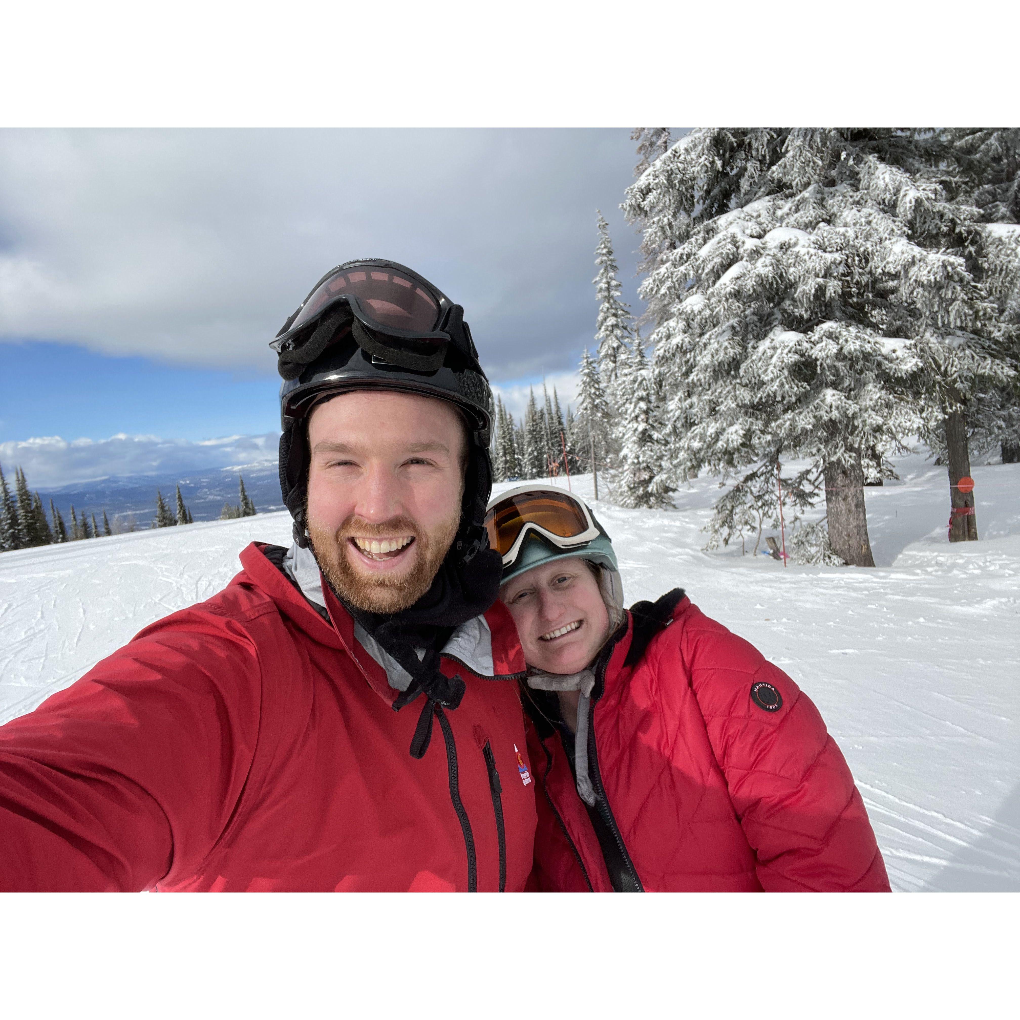 White Fish Skiing - Montana