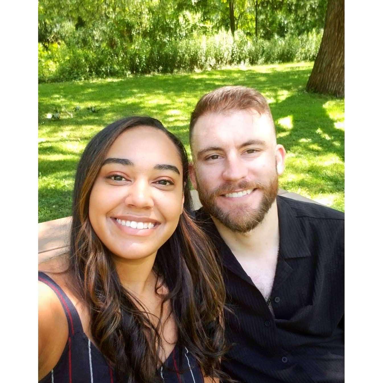 This photo was taken in New York on the day that "I love you's" were exchanged for the first time! - 07.06.21