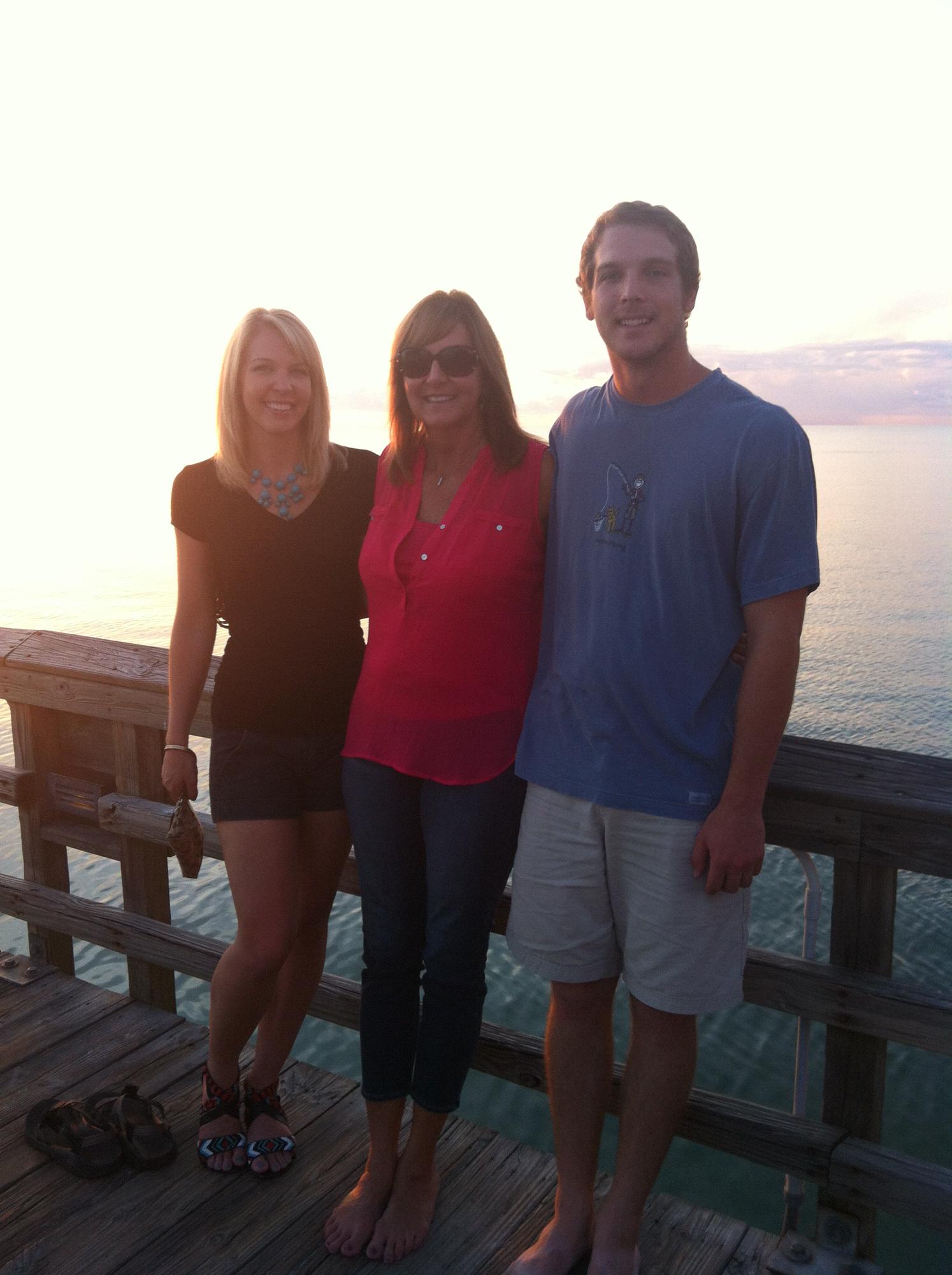 Sunset at the Naples pier!
