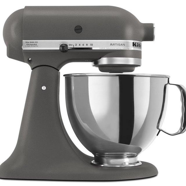 KitchenAid KSM150PSGR Artisan Series 5-Qt. Stand Mixer with Pouring Shield - Imperial Grey