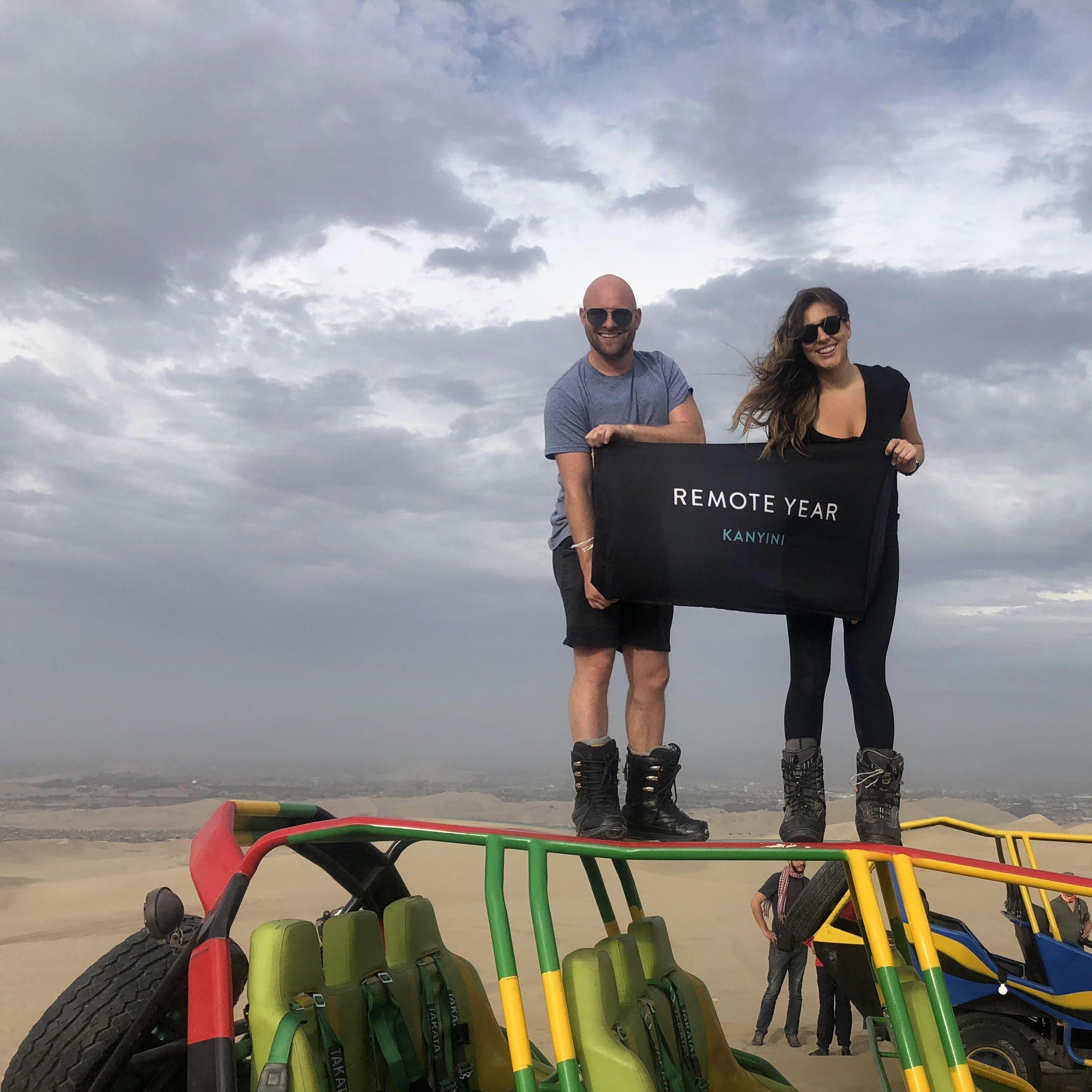 Sand Dunes in Peru