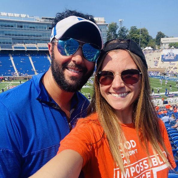 My favorite team verse her favorite team. Didn't end well for me.......