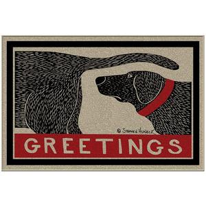 All U - Humorous Dog Sniffing Welcome Doormat Offers Unique Greeting To Your Guests