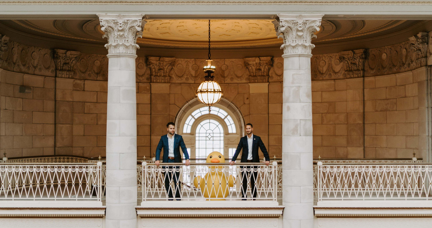 The Wedding Website of Eric Karadimas and Mark Abbamonte