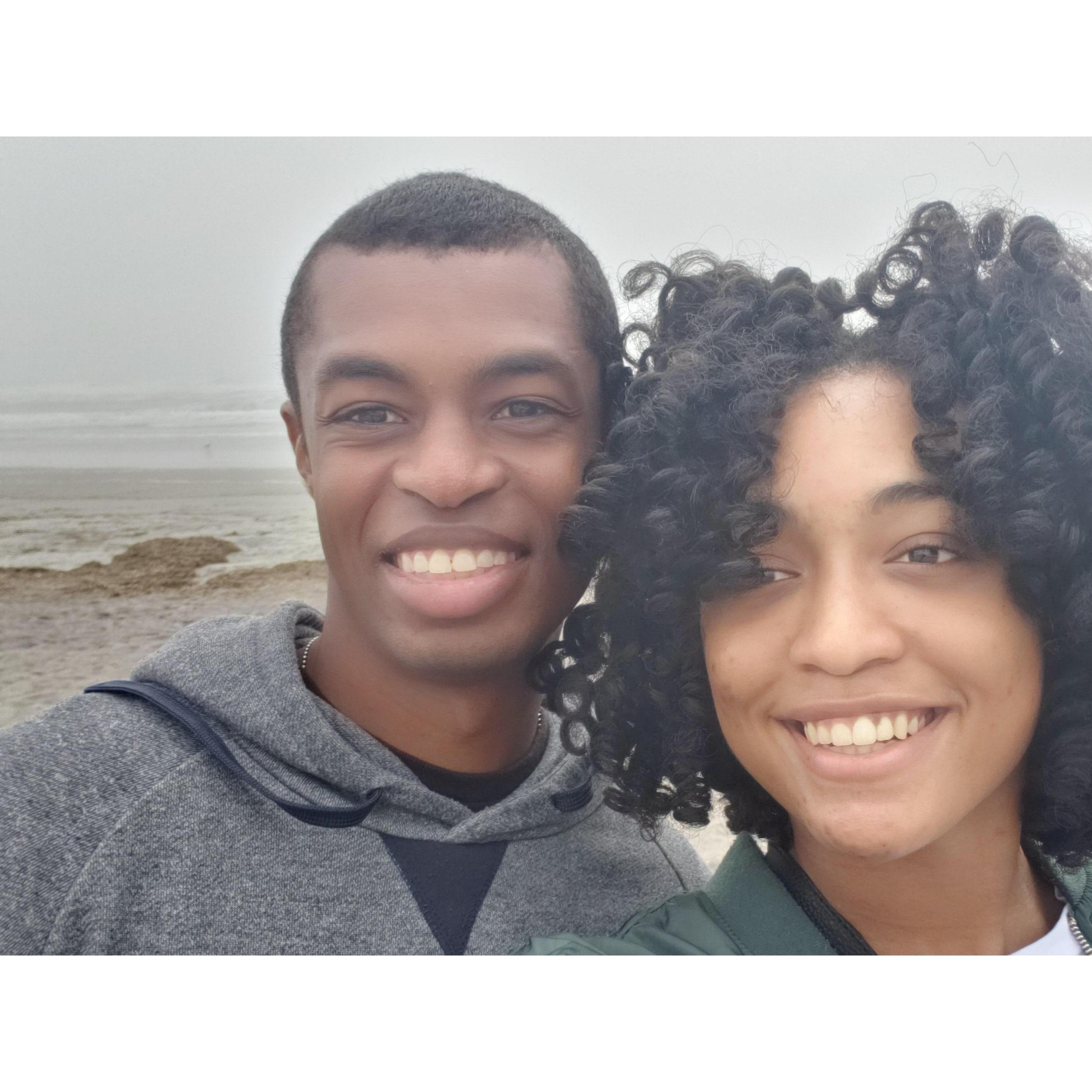 Our five-year anniversary trip to Atlantic City.