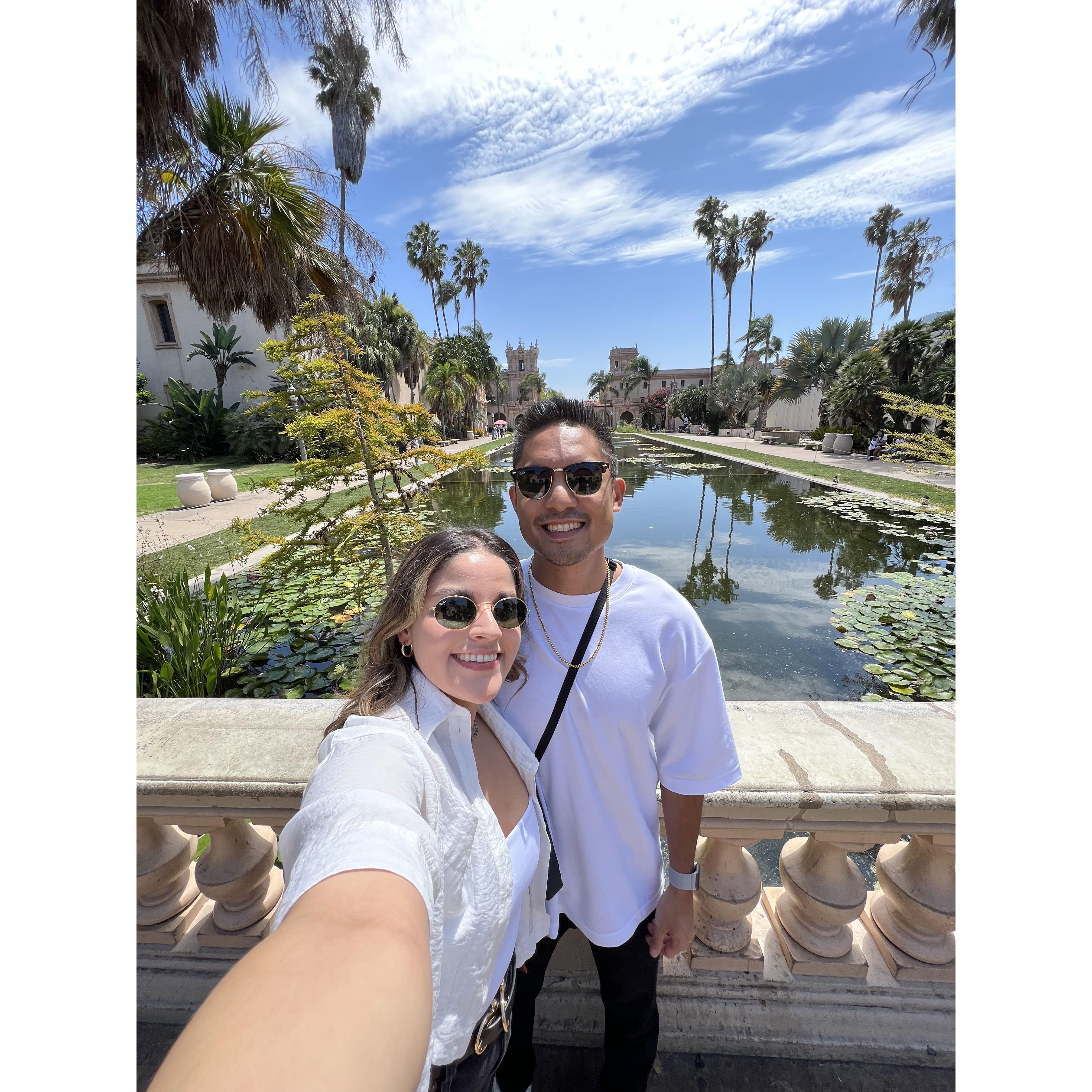 One of our many trips to San Diego to celebrate Darien's birthday!