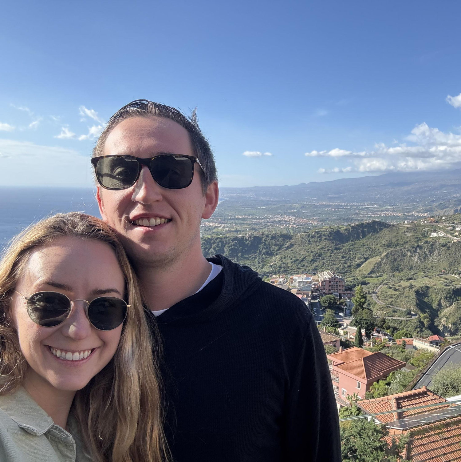Taormina, Sicily for Spencer's 30th birthday (October, 2025)
