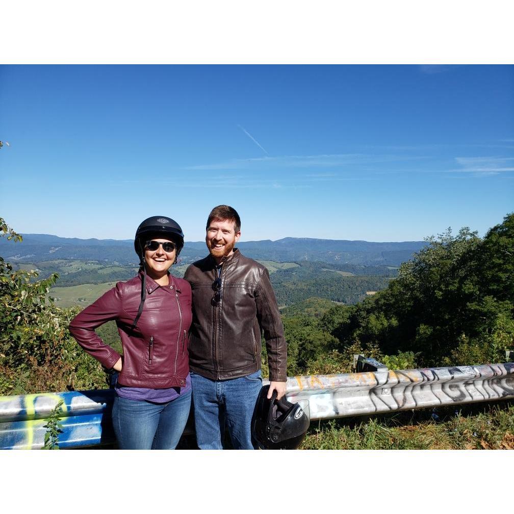 Riding the Back of the Dragon in Tazewell, Virginia