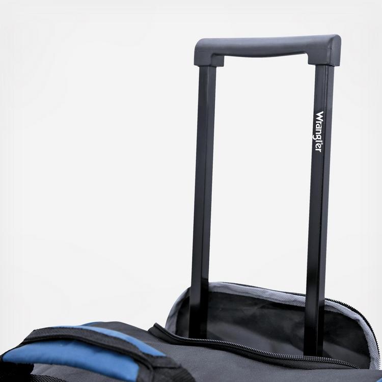 Wrangler 30" Rolling Upright Duffel, Grey