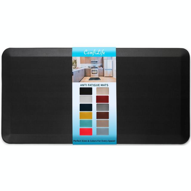 ComfiLife Anti-Fatigue 39-Inch Memory Foam Comfort Mat in Black