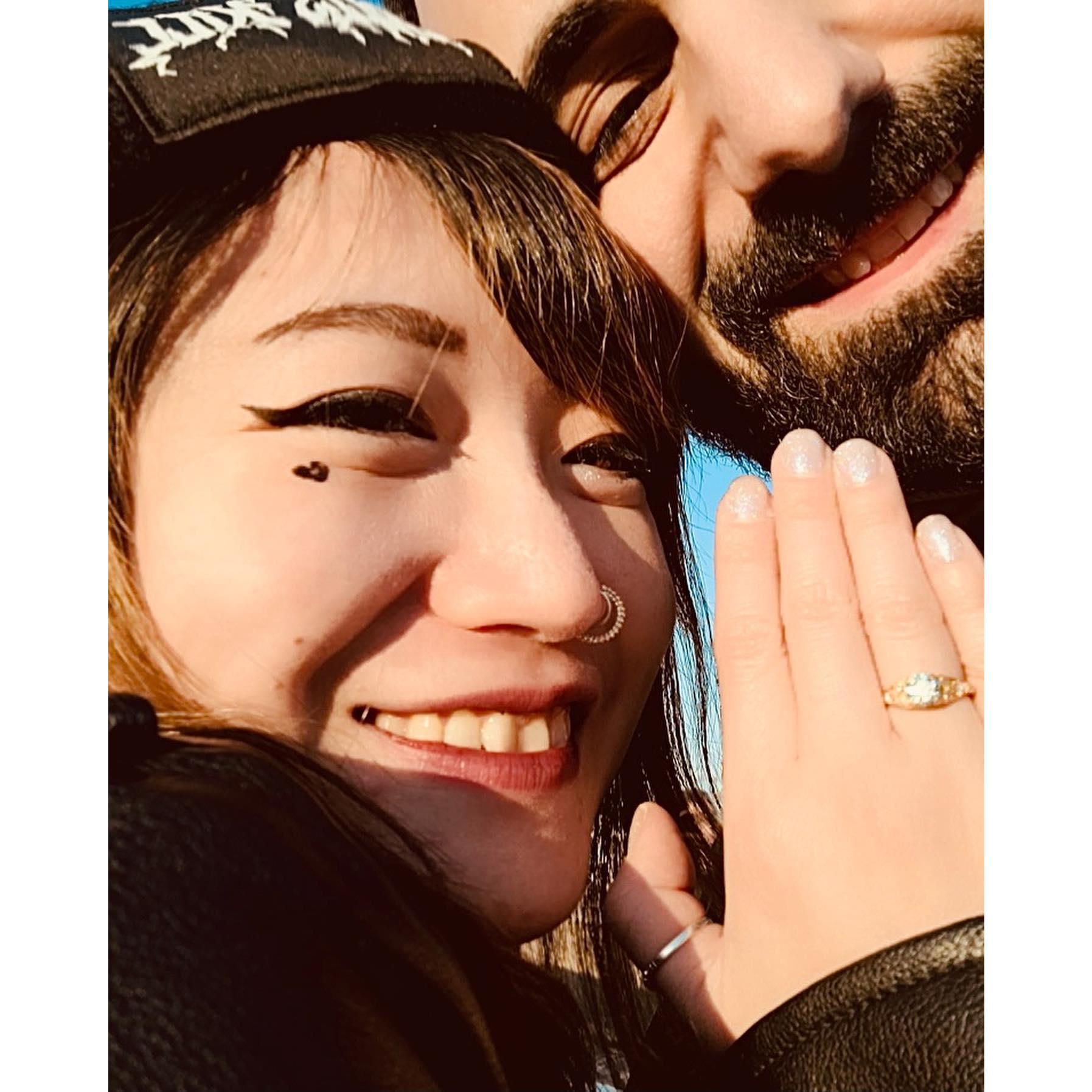 She said YES!
