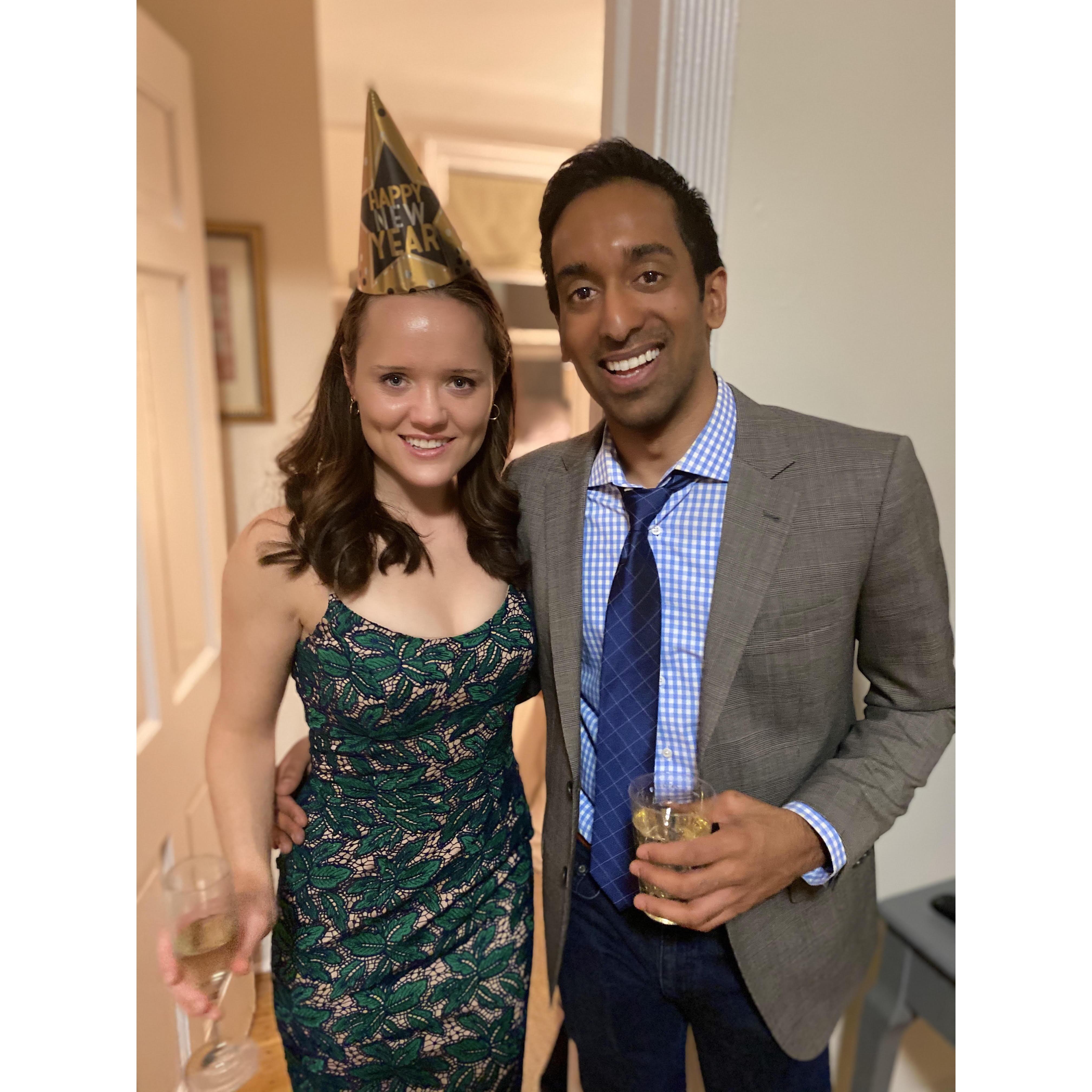 New Year's Eve at Wendy's old apartment in Morningside Heights