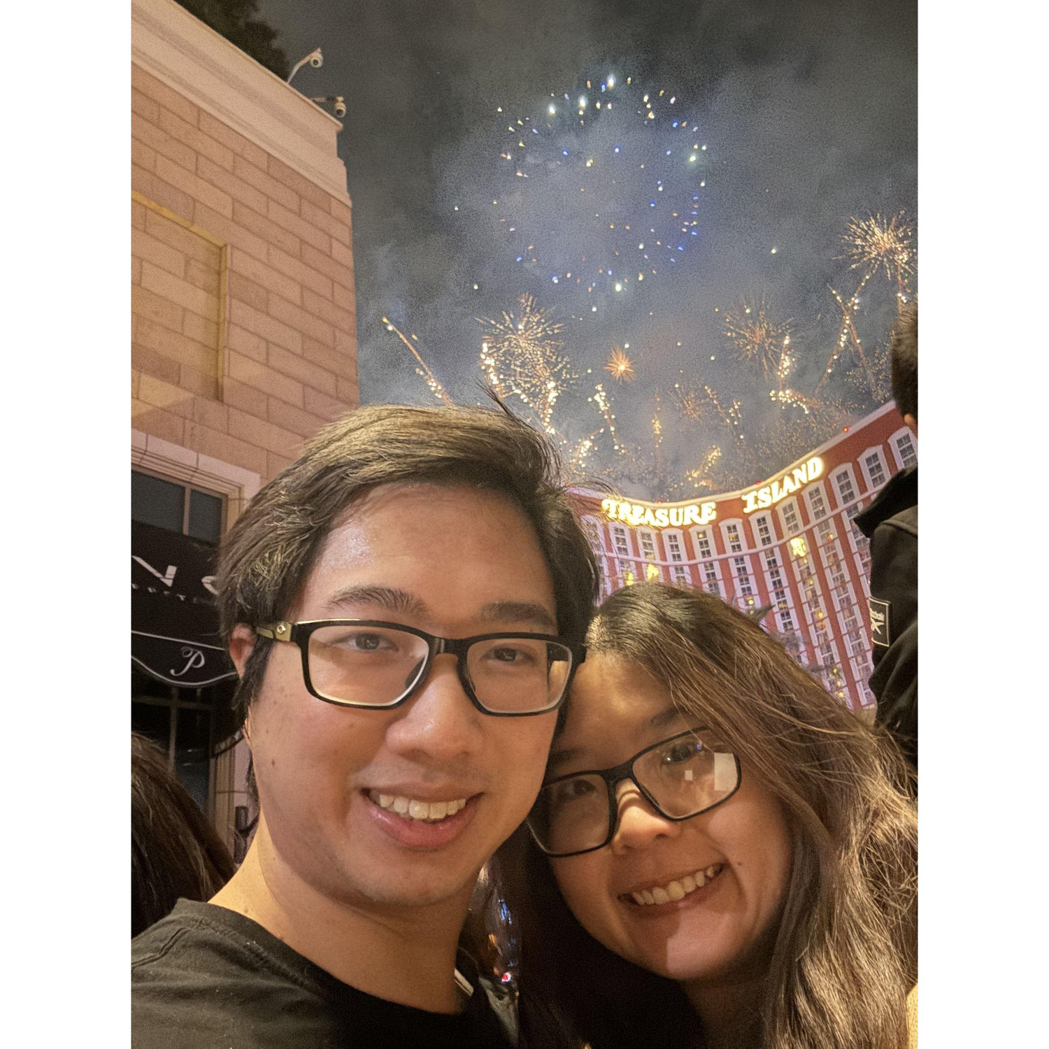 2024 New Year's firework on the strip!