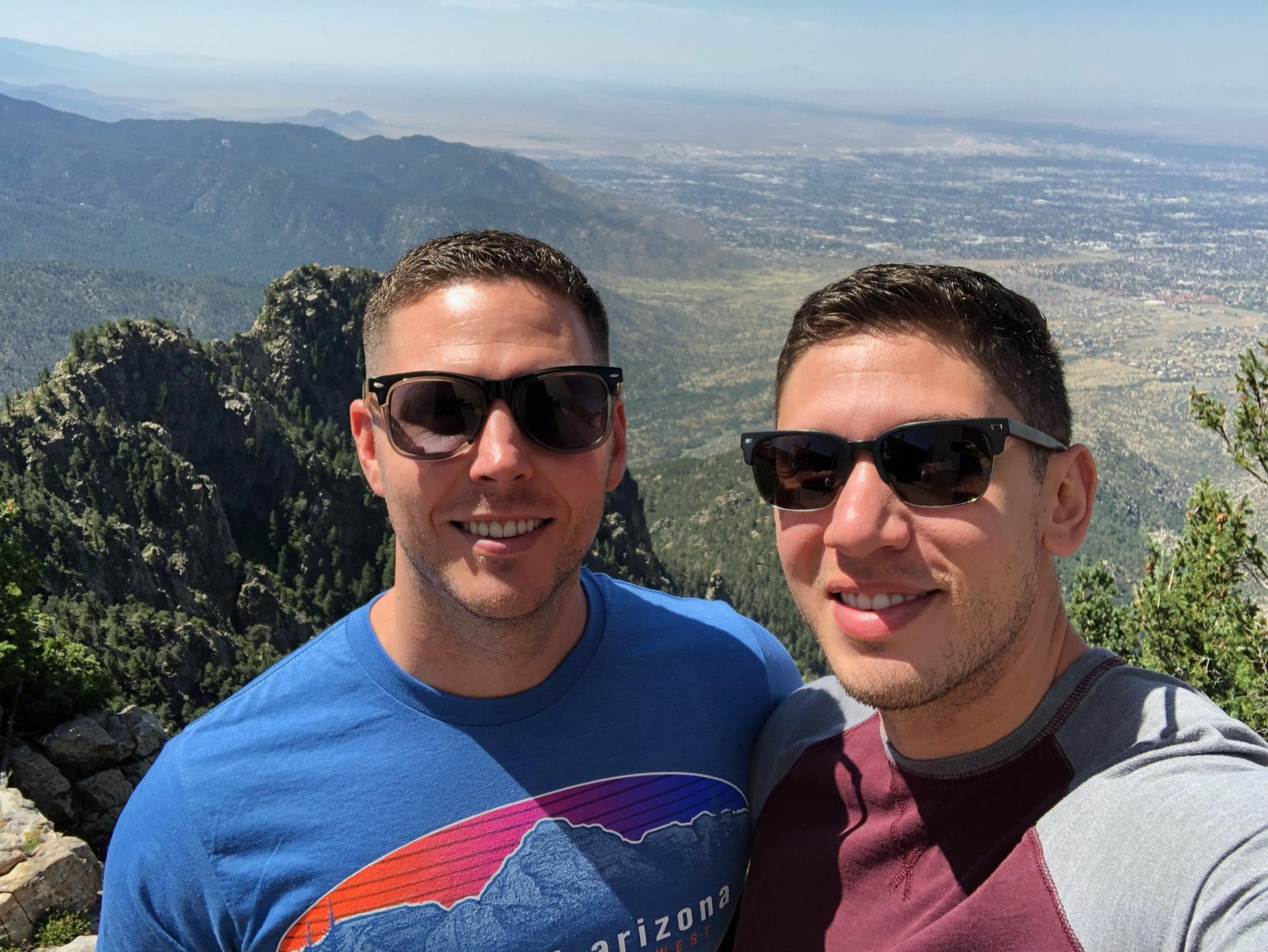 Sandia Mountains in Santa Fe, NM