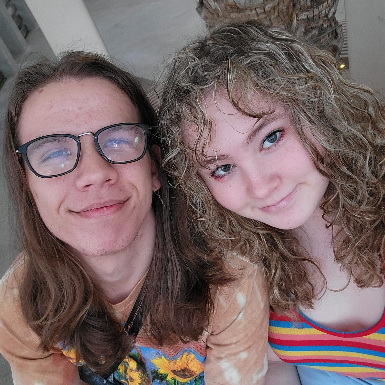 going to see one of our favorite bands in concert!
(this was 1st year of college!)