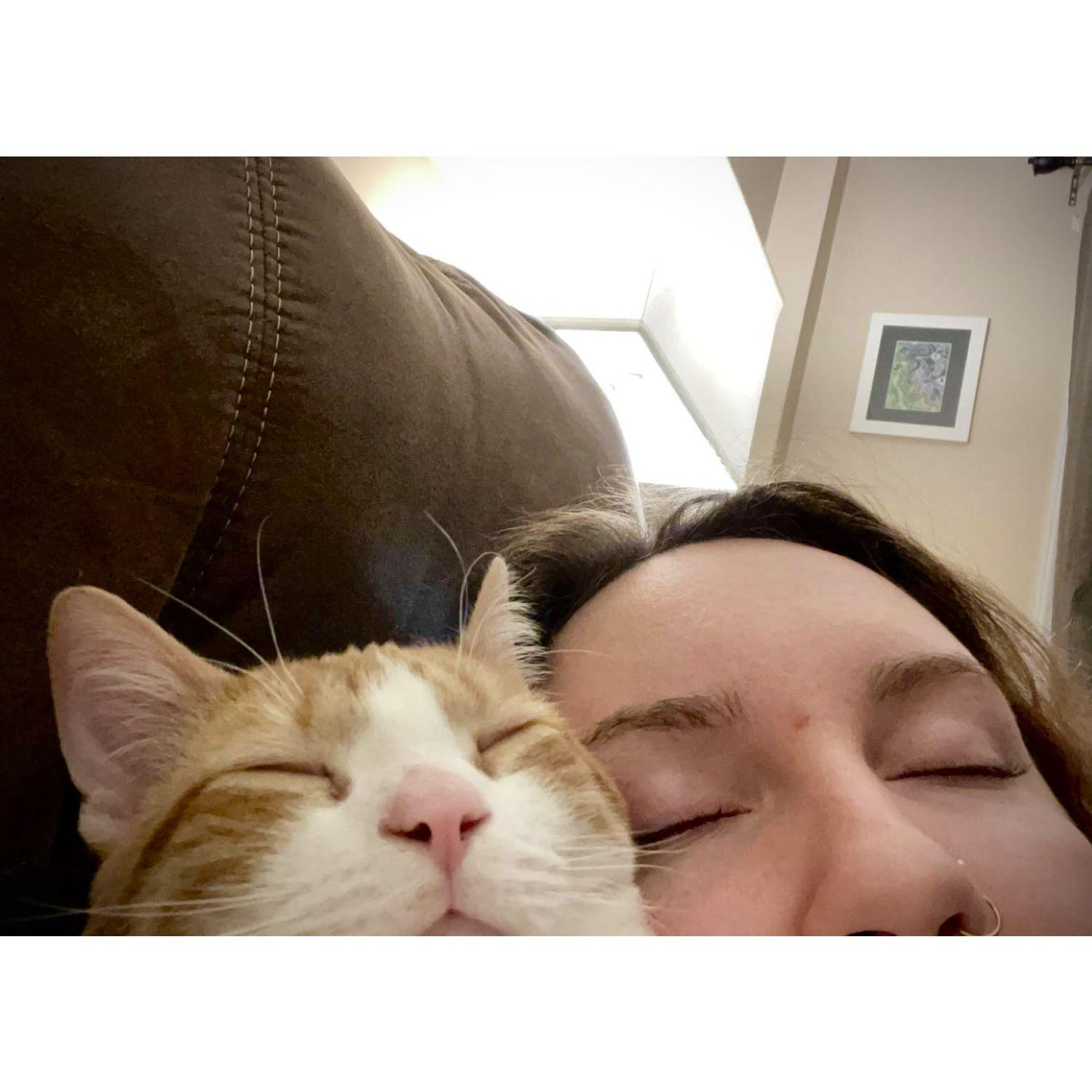 Zoe & Skarloey taking a nap