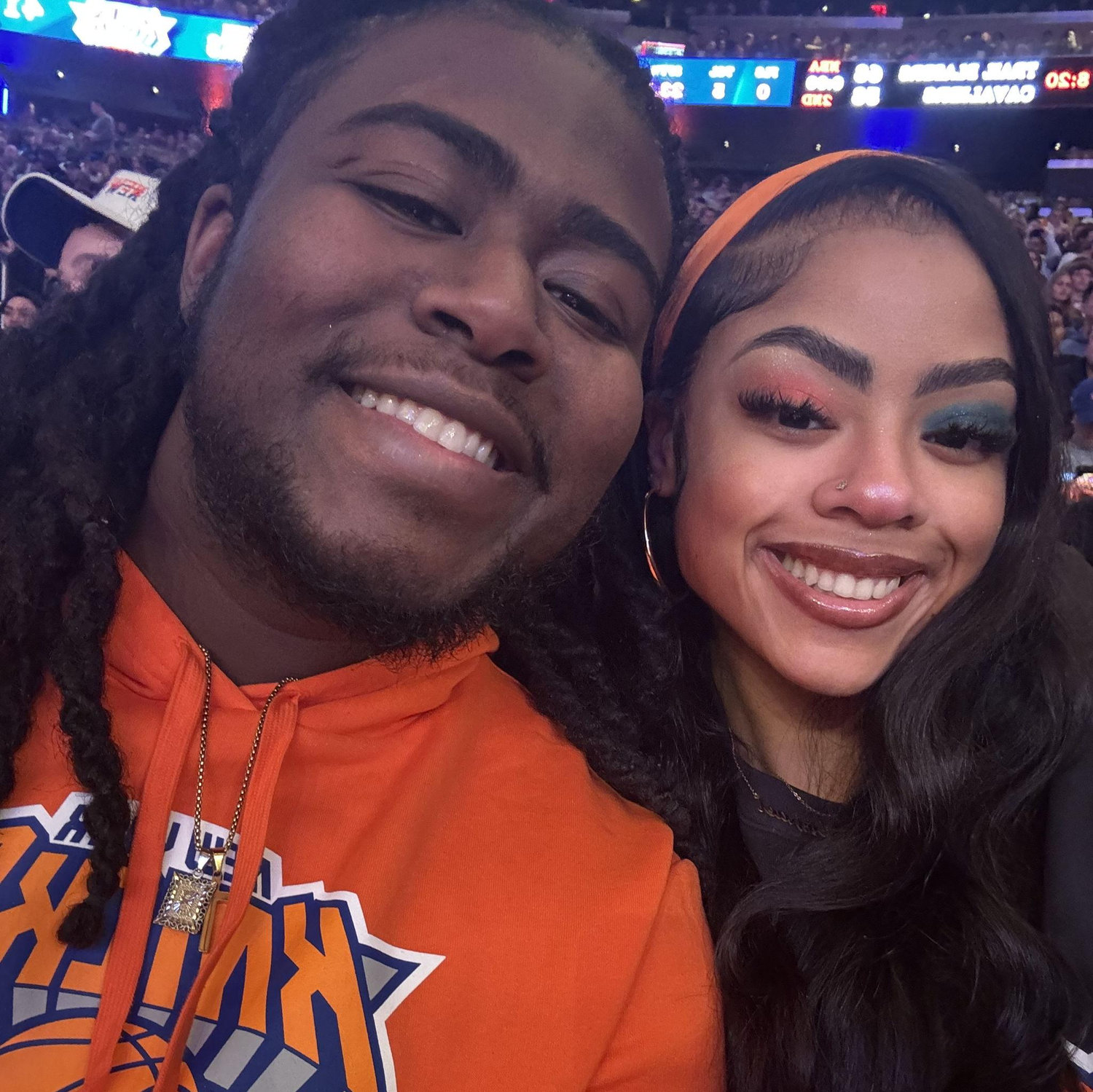 Our 3rd Knicks game!