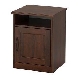 SONGESAND Nightstand, brown