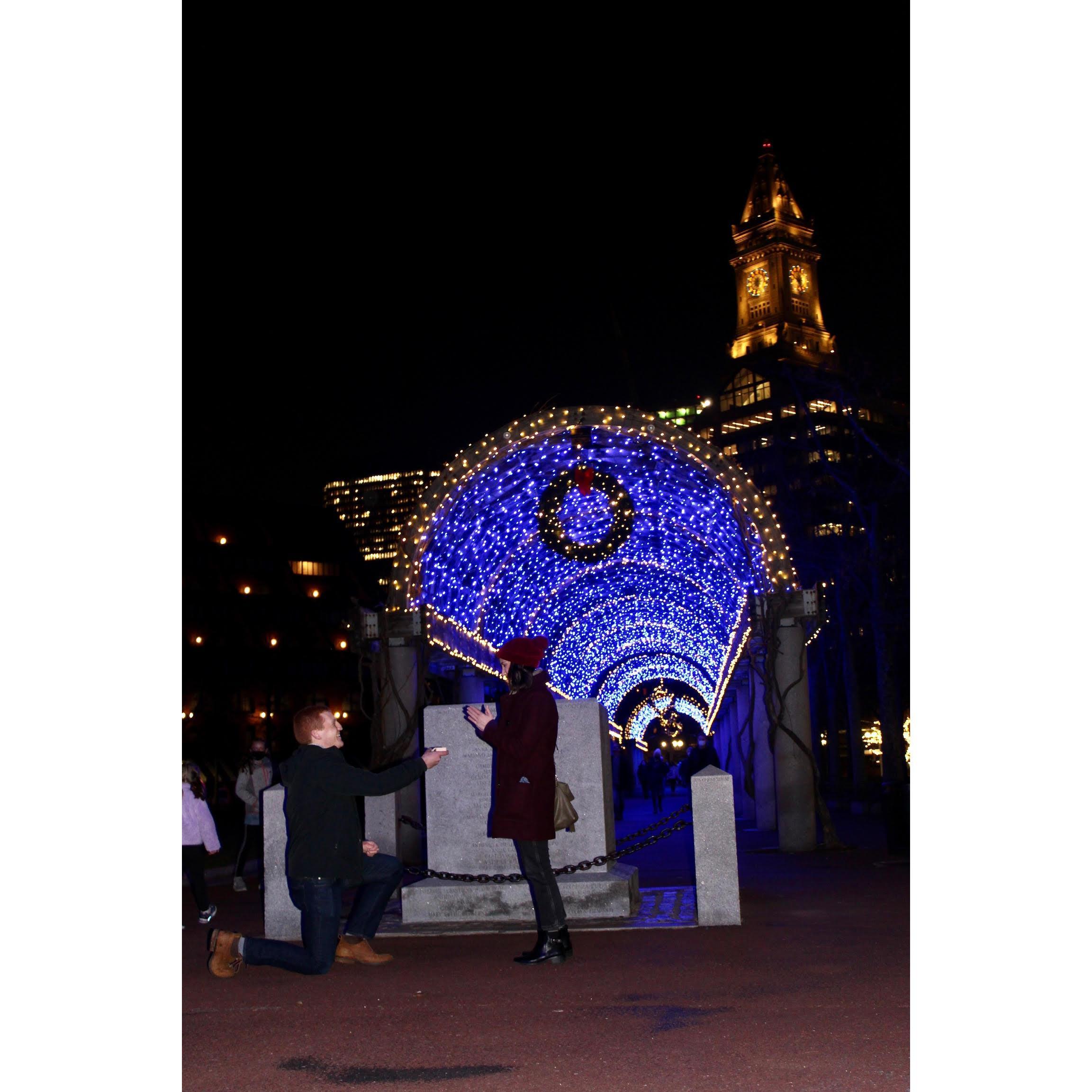 Our engagement in the North End of Boston