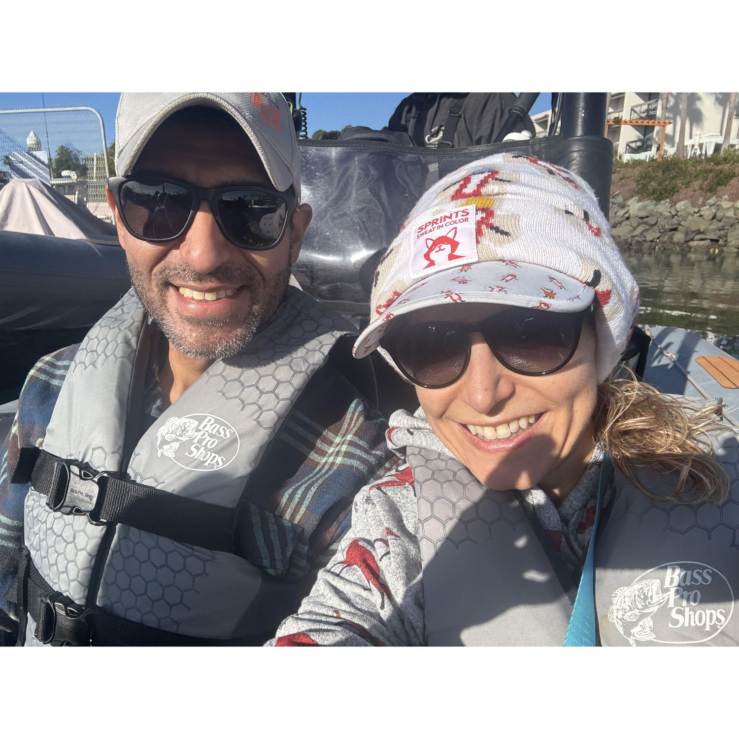 When I surprised your for your birthday with whale watching and we encountered a megapod of dolphins.
