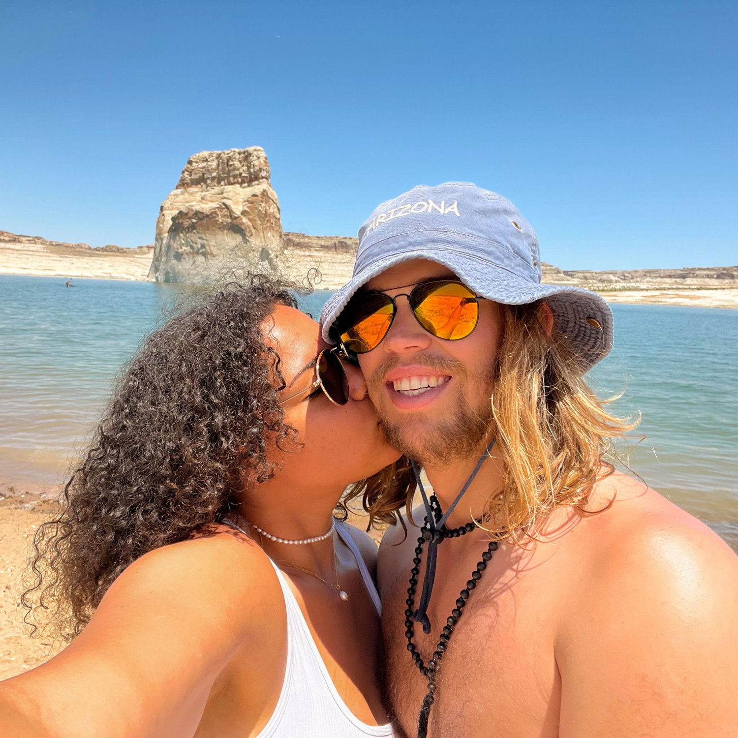 Our first camping trip together at Lone Rock!