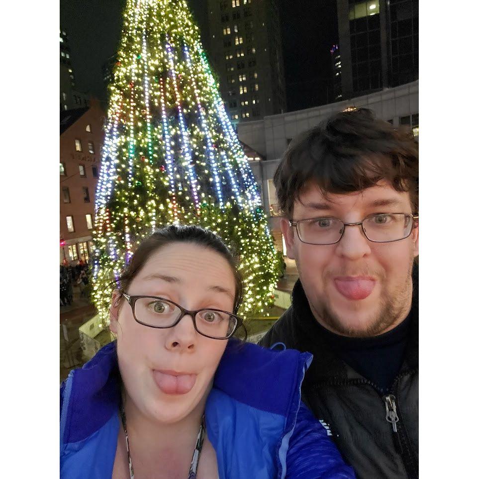 Tree Lighting in boston!