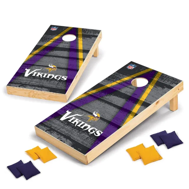 NFL Minnesota Vikings 2'x4' Cornhole Board - Gray