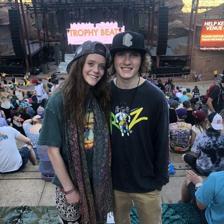 Pretty Lights Red Rocks August 2018. Last show before heading off to Fort Lewis College together.