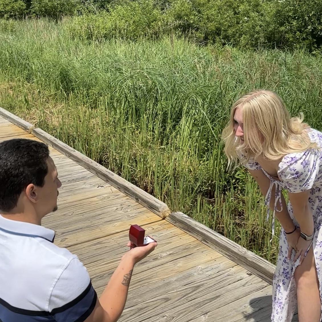 When Theo proposed!