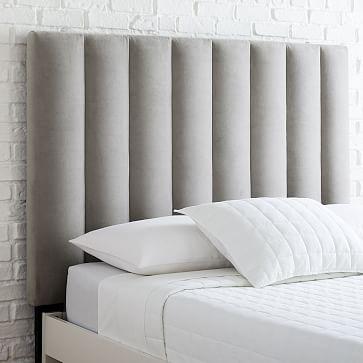 Channel Tufted Headboard - Tall