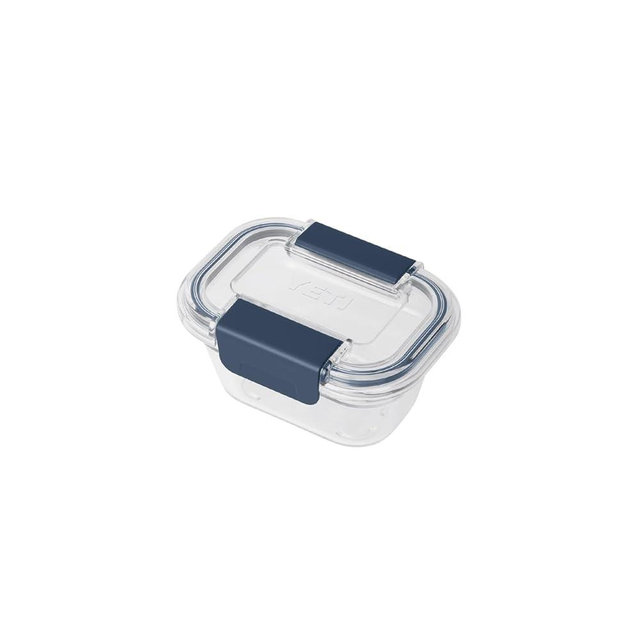 YETI Plastic Food Storage Container, BPA Free, Locking & Airtight Lid, Microwave, Freezer, and Dishwasher Safe, Leak-Proof, Cooler and Thin Ice Compatible