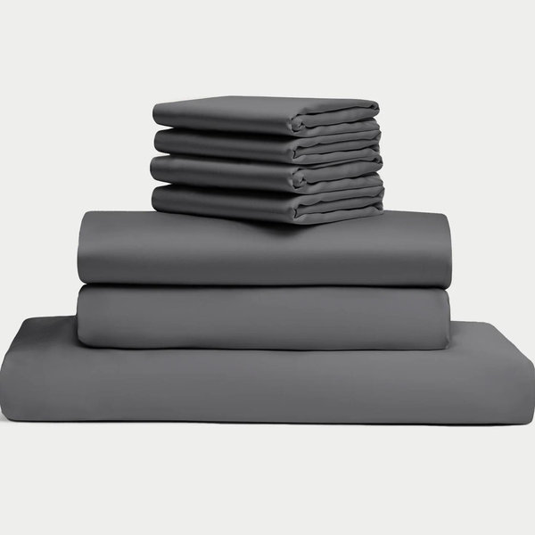 Bamboo Bedding Core Bundle- Charcoal -King