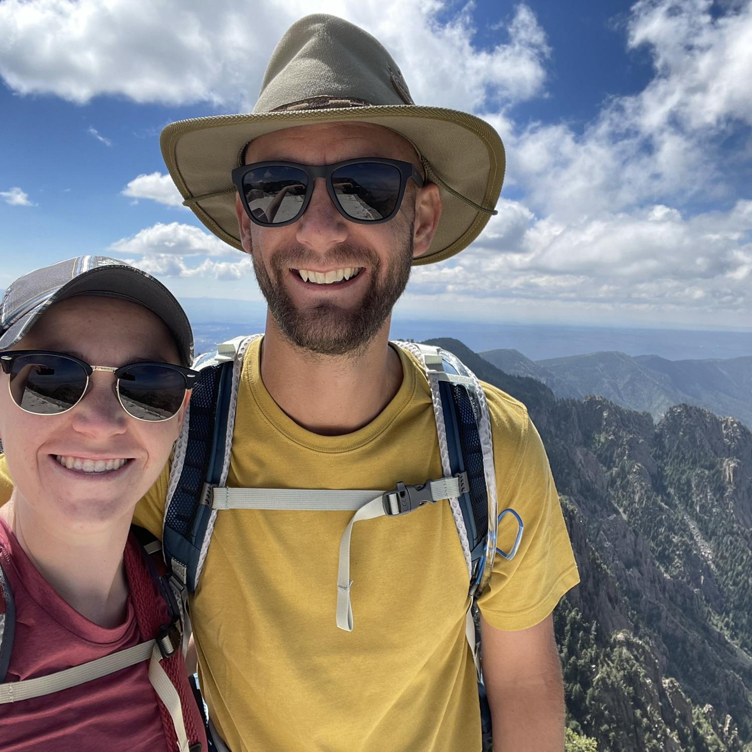 This trip was Brit's first time in New Mexico.