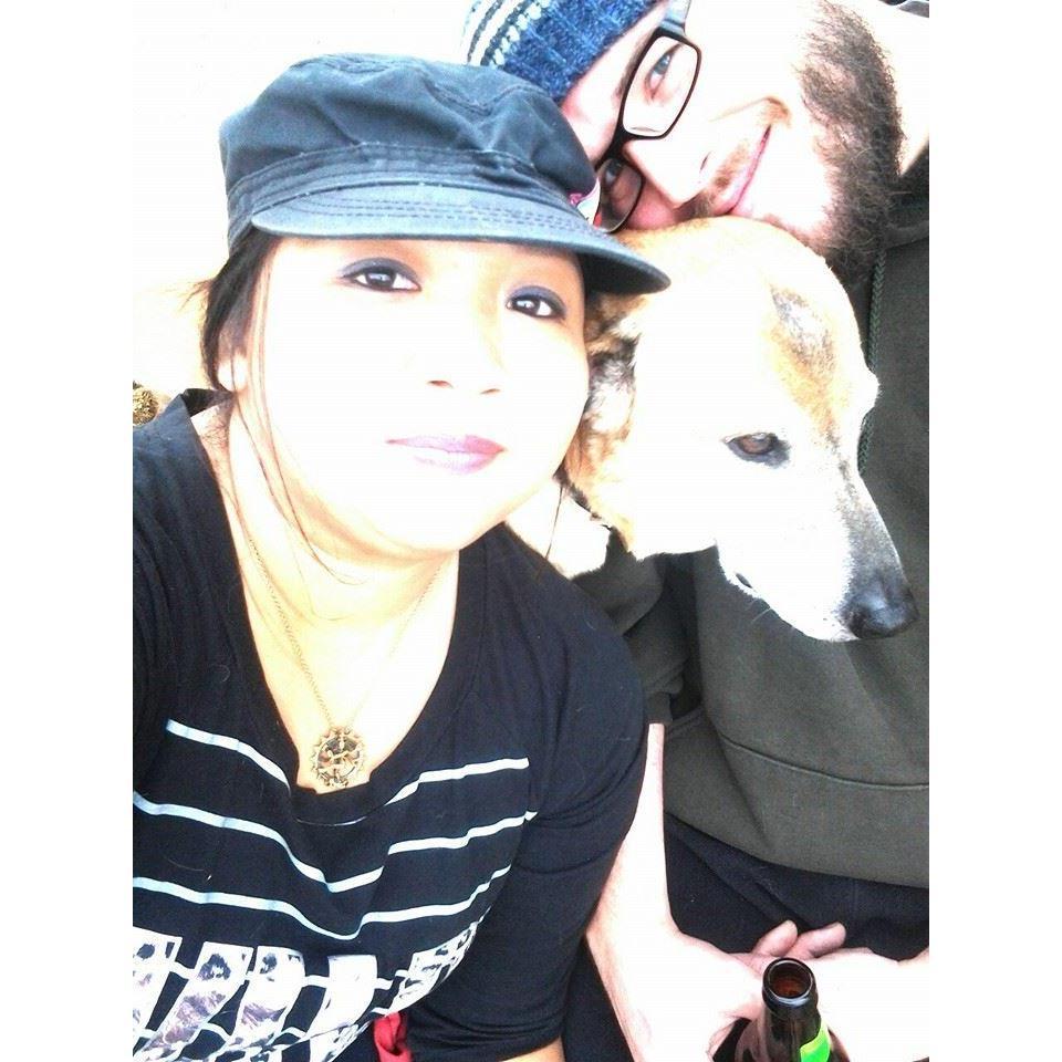Hanging out with Cutie.